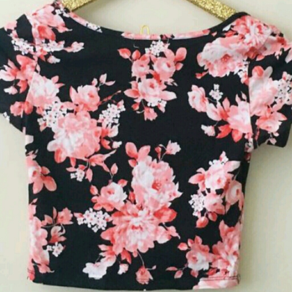 Floral Crop Top